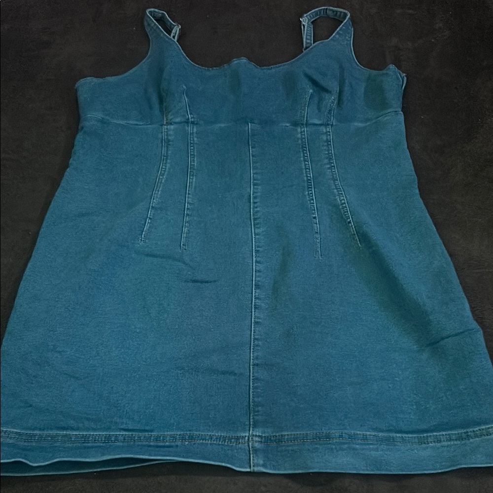 No Boundaries Light Blue Denim dress
